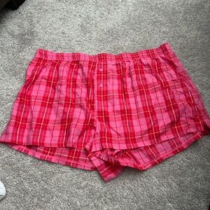 Victoria's Secret Pink Plaid Shorts